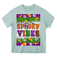 Halloween Spooky Vibes Heavy Core Tee | Teevron
