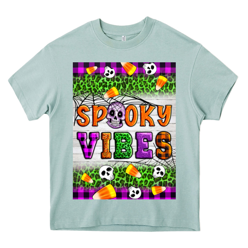 Halloween Spooky Vibes Heavy Core Tee by Artiststas | Teevron