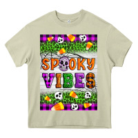 Mossy Halloween Spooky Vibes Heavy Core Tee - Artiststas