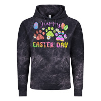 Cloud Black happy easter day paws Vintage Hoodie - MaliasSmallBusiness