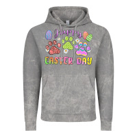 Cloud Rock happy easter day paws Vintage Hoodie - MaliasSmallBusiness