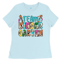 Baby Blue team kindergarten Ladies Tee - JahusDesignShop