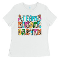 White team kindergarten Ladies Tee - JahusDesignShop