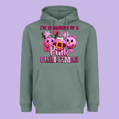 Iam Dreaming Of A Christmas Heavyweight Hoodie Designed By Cowgirlartshop