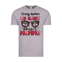 Vintage Zinc sorry ladies my heart belongs to mommy Vintage Tee - MaliasSmallBusiness
