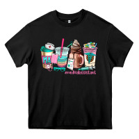 Black medical assistant coffee cup Heavy Core Tee - AdoDesignShop