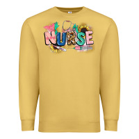Antique Gold nurse Premium Sweatshirt - CowGirlArtShop