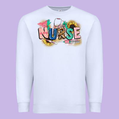 Nurse Premium Sweatshirt Designed By Cowgirlartshop