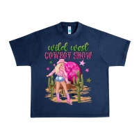 Navy wild west cowboy show Urban Heavy Tee - NancyCooperArtShop