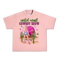 Salmon wild west cowboy show Urban Heavy Tee - NancyCooperArtShop