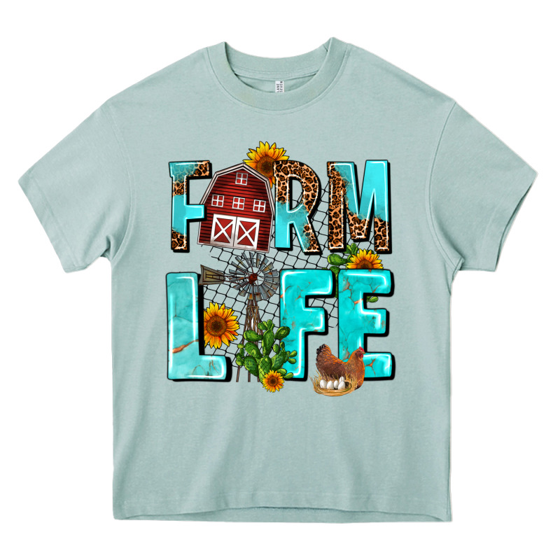 Farm Life Heavy Core Tee by AdoDesignShop | Teevron