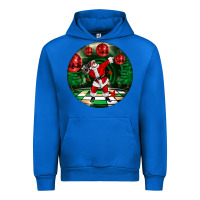Cobalt Dancing santa Urban Hoodie - FaDigitalArtStudio