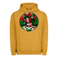 Pigment Peanut Butter Dancing santa Urban Hoodie - FaDigitalArtStudio