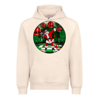 Sandshell Dancing santa Urban Hoodie - FaDigitalArtStudio