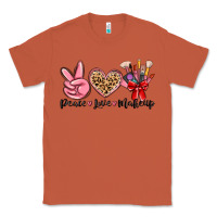 Copper peace love makeup Classic Tee - MaliasSmallBusiness