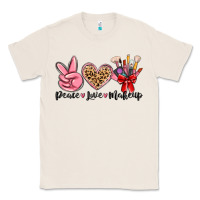Natural peace love makeup Classic Tee - MaliasSmallBusiness