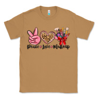 Toasted Coconut peace love makeup Classic Tee - MaliasSmallBusiness
