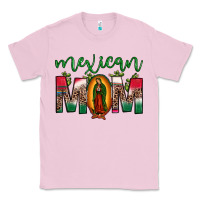 Bubblegum Pink mexican mom our lady of guadalupe leopard Classic Tee - JahusDesignShop