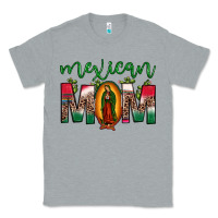 Heather Grey mexican mom our lady of guadalupe leopard Classic Tee - JahusDesignShop
