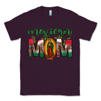Plum mexican mom our lady of guadalupe leopard Classic Tee - JahusDesignShop