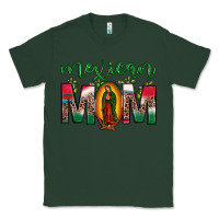 Sports Green mexican mom our lady of guadalupe leopard Classic Tee - JahusDesignShop