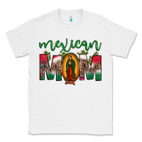 White mexican mom our lady of guadalupe leopard Classic Tee - JahusDesignShop