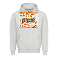 Dove Grey teacher fall Zipper Hoodie - NancyCooperArtShop