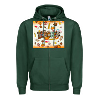 Sports Green teacher fall Zipper Hoodie - NancyCooperArtShop