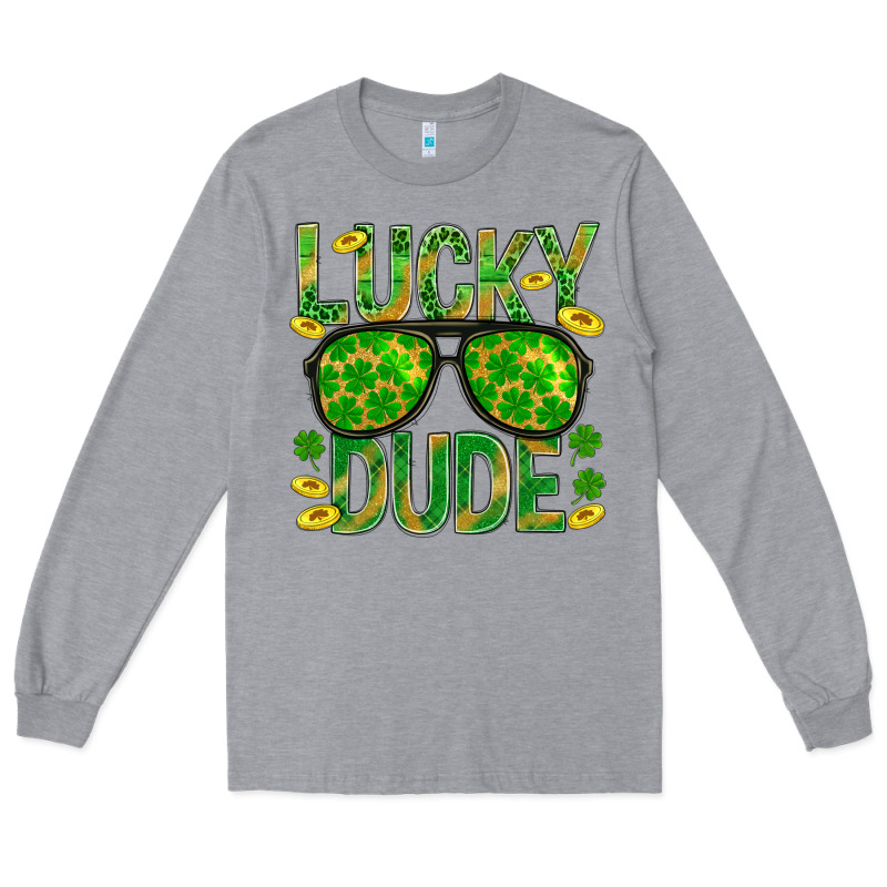 Lucky Dude St Patricks Long Sleeve Tee by BundleAndBundleShop | Teevron