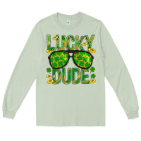Matcha Lucky Dude St Patricks Long Sleeve Tee - BundleAndBundleShop