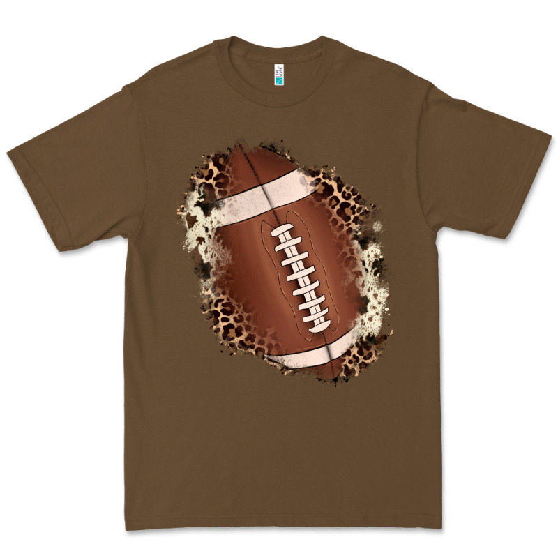 Football Cowhide Leopard Patch Premium Tee by JahusDesignShop | Teevron