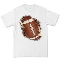 White football cowhide leopard patch Premium Tee - JahusDesignShop