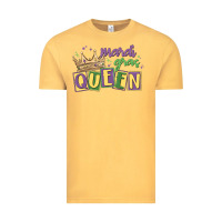 Vintage Mustard mardi gras queen Vintage Tee - MaliasSmallBusiness