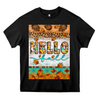 Black Hello fall Heavy Core Tee - Artiststas