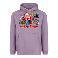 Lavender santas favorite hockey player Heavyweight Hoodie - CowGirlArtShop