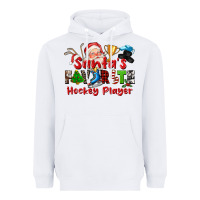 White santas favorite hockey player Heavyweight Hoodie - CowGirlArtShop