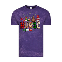 Cloud Purple nurse Christmas Vintage Tee - JahusDesignShop