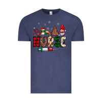 Vintage Denim nurse Christmas Vintage Tee - JahusDesignShop