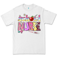 White school nurse Premium Tee - BundleAndBundleShop
