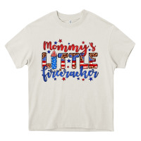 Cream mommy’s little firecracker Heavy Core Tee - JahusDesignShop