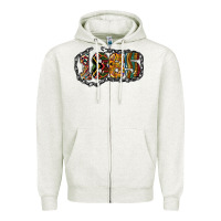Oatmeal Heather 1865 juneteenth Zipper Hoodie - NancyCooperArtShop