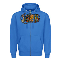 True Royal 1865 juneteenth Zipper Hoodie - NancyCooperArtShop