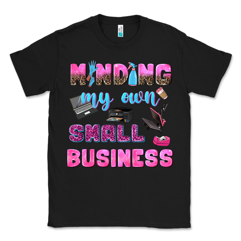 Mind My Own Small Business Classic Tee by NancyCooperArtShop | Teevron