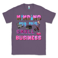 Lavender mind my own small business Classic Tee - NancyCooperArtShop
