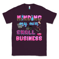 Plum mind my own small business Classic Tee - NancyCooperArtShop