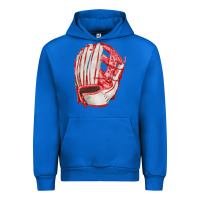 Cobalt Catchers Mitt Fa Element Urban Hoodie - FaDigitalArtStudio
