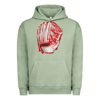 Pigment Oil Green Catchers Mitt Fa Element Urban Hoodie - FaDigitalArtStudio