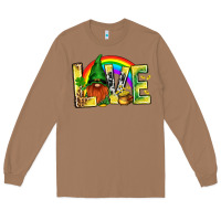 Toasted Coconut St. Patricks Love With Gnome Long Sleeve Tee - BundleAndBundleShop