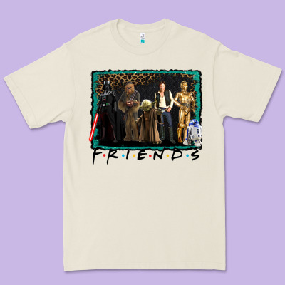 Friends Movie Characters Premium Tee Designed By Adodesignshop