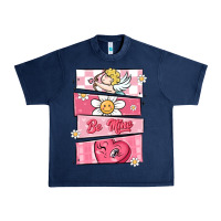 Navy trendy valentines day retro characters Urban Heavy Tee - MaliasSmallBusiness